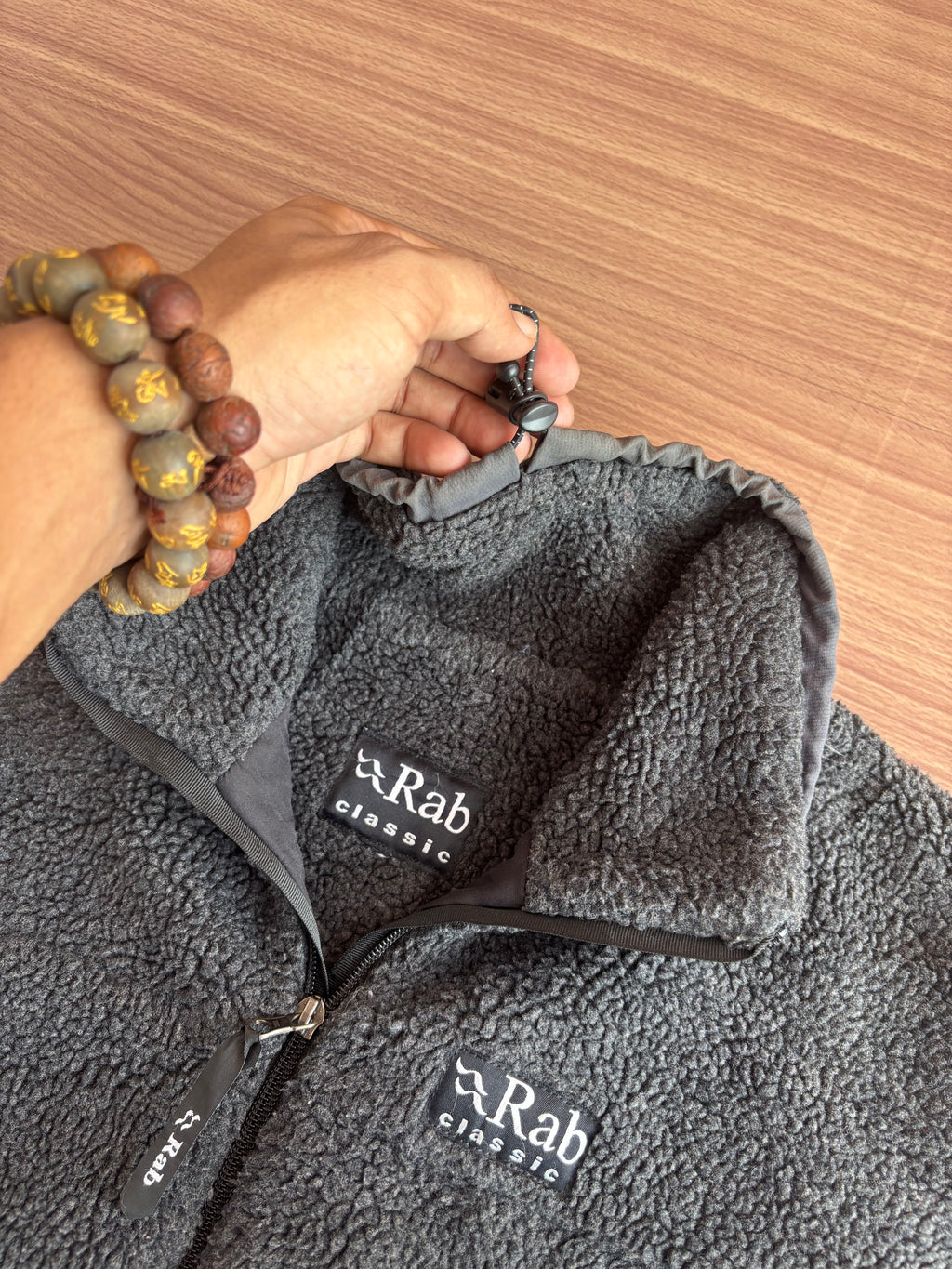 Rab classics double pile fleece vest (L)