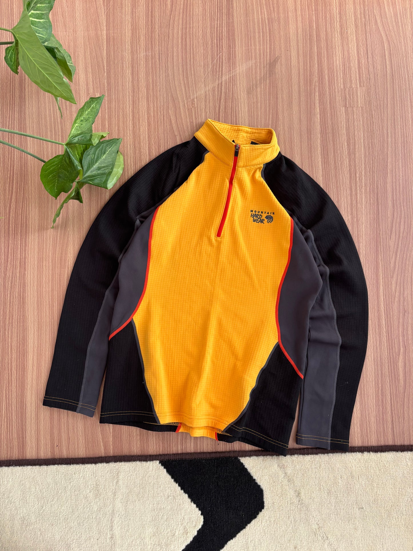 MHW full sleeve quarter zipper tee