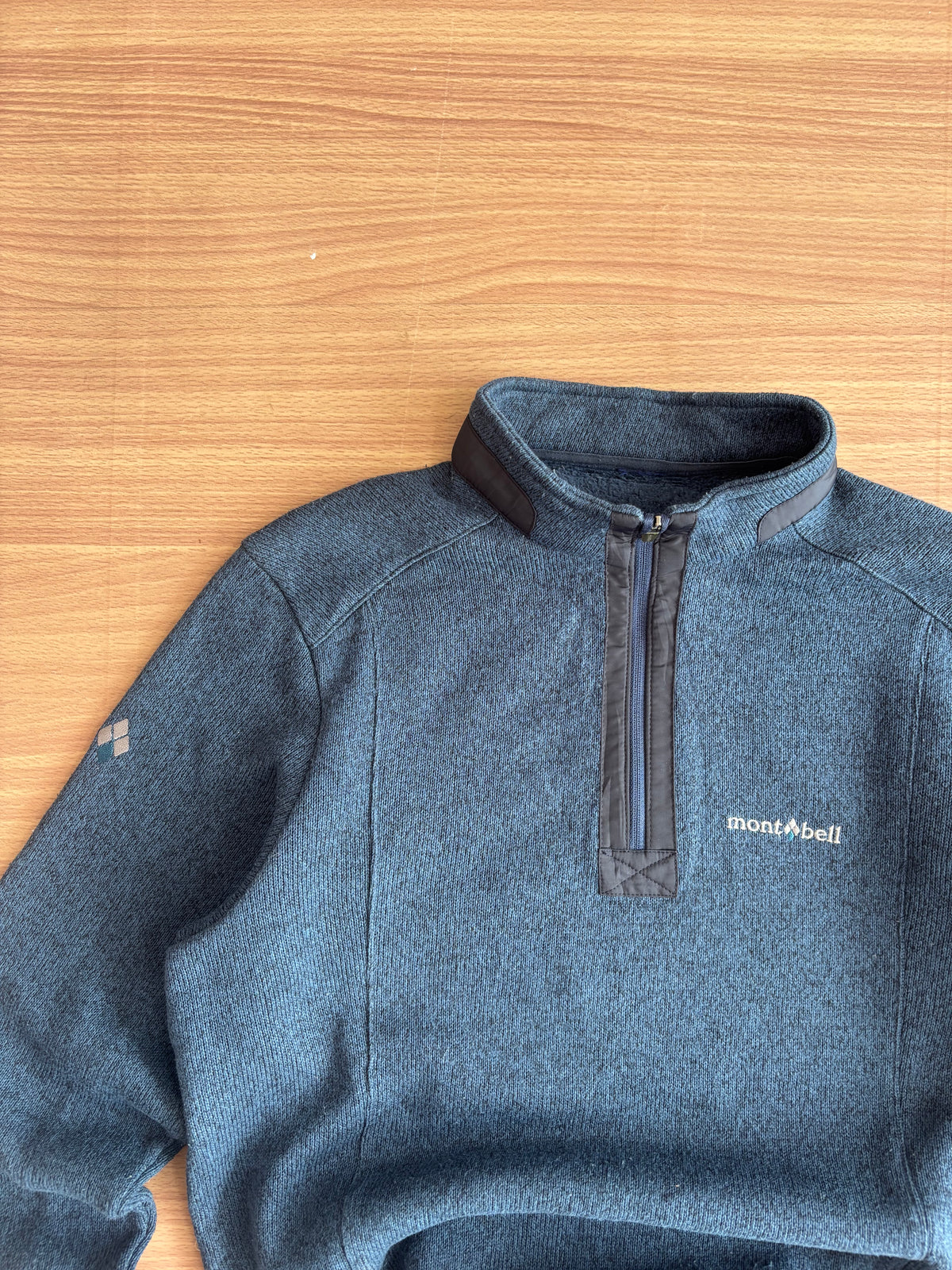 montbell quarter zip fleece (S)