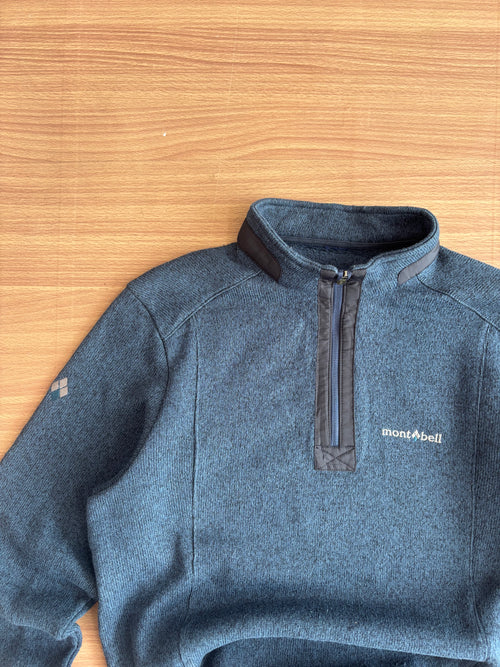 montbell quarter zip fleece (S)