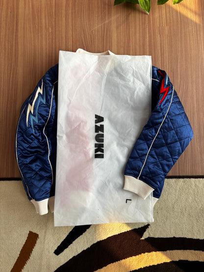 100% SILK Azuki Twin Tigers Reversible Sukajan Jacket