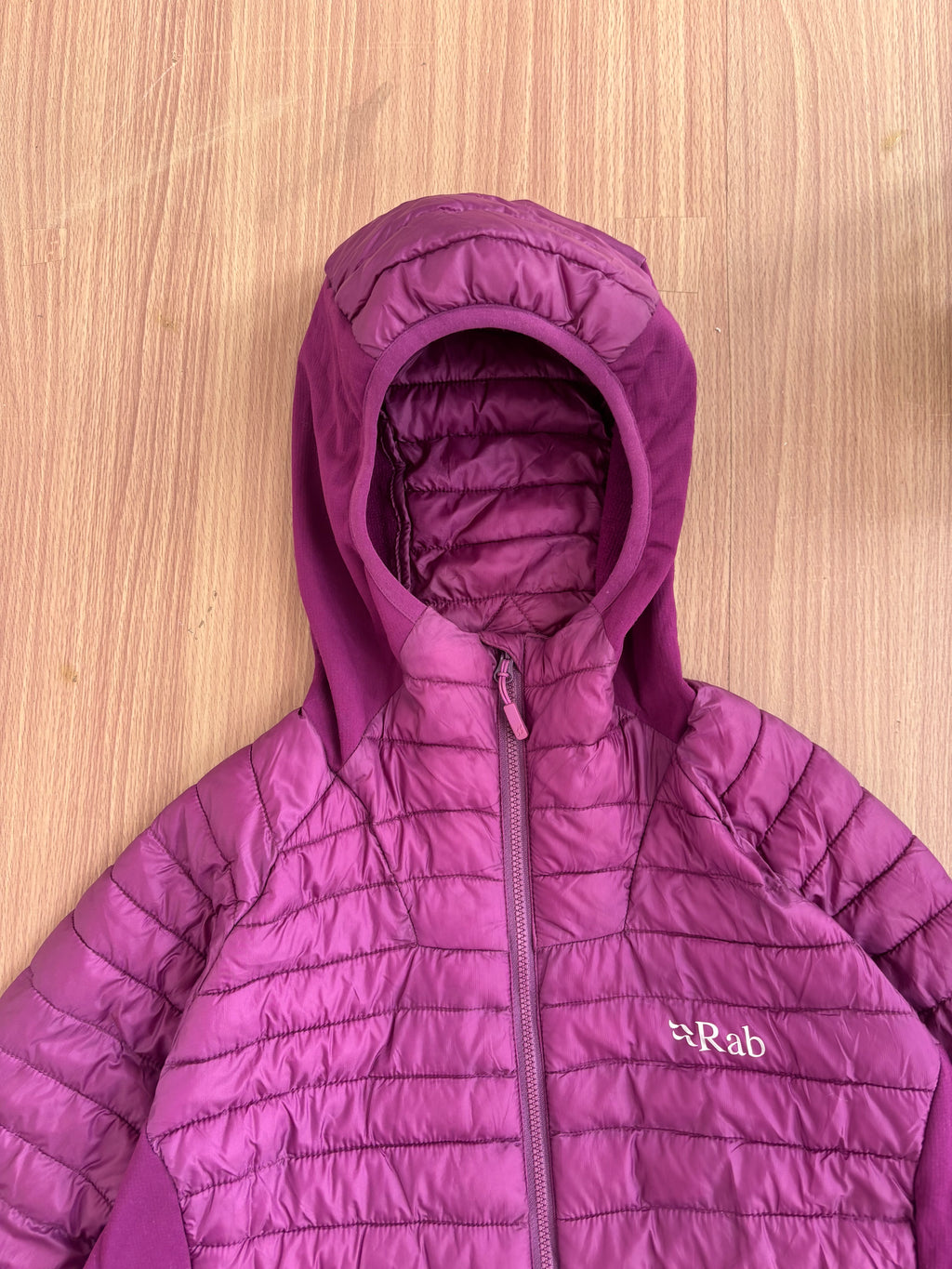 Rab packable down puffer