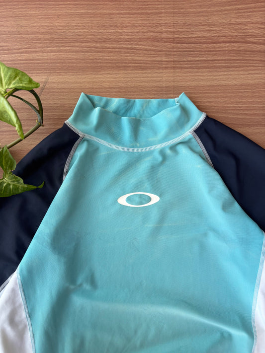 Oakley Surf Skin Rash Guard Blue