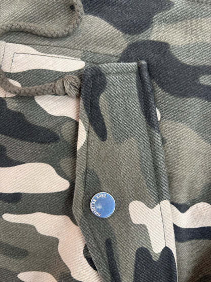 True Religion camo zip hoodie