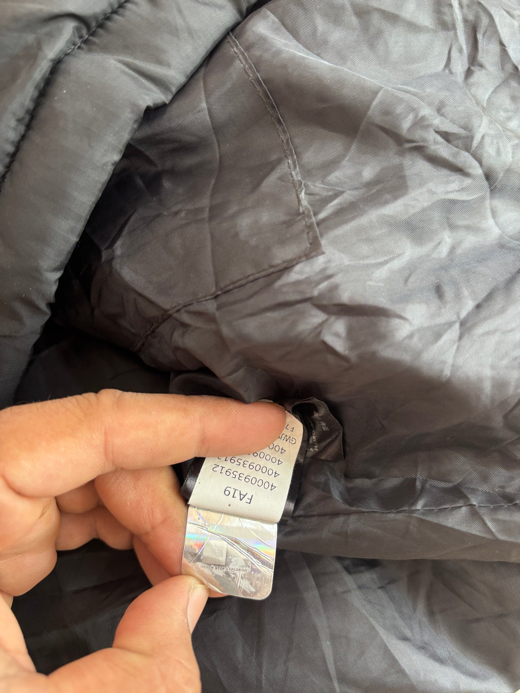 TNF 800 puffer vest