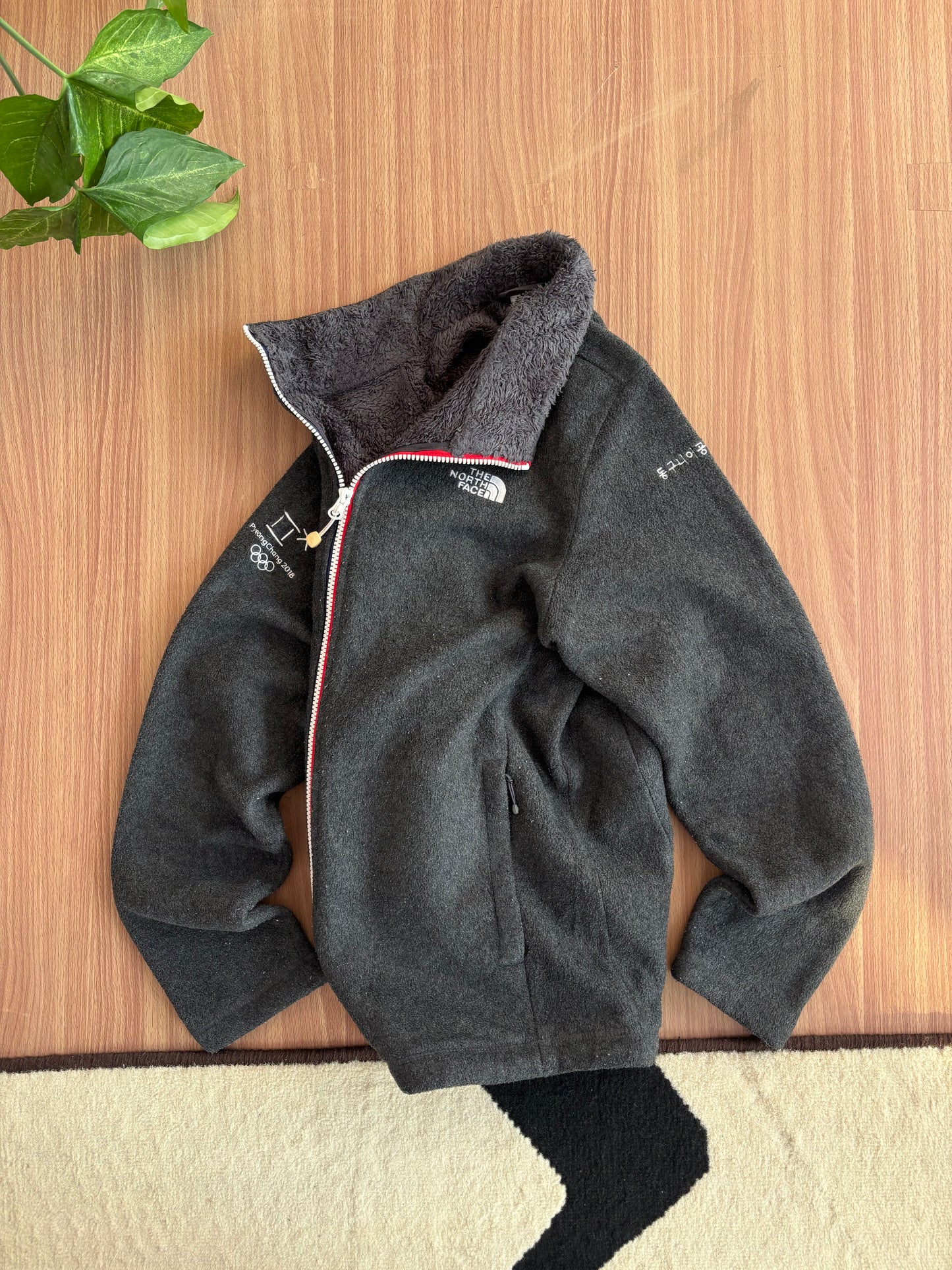 TNF olympics fleece (fur lined)
