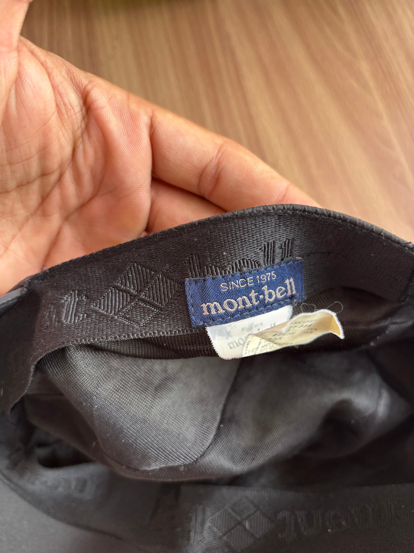 Montbell goretex cap