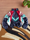 Vintage 1992 Adidas Geometric Colorblock jacket