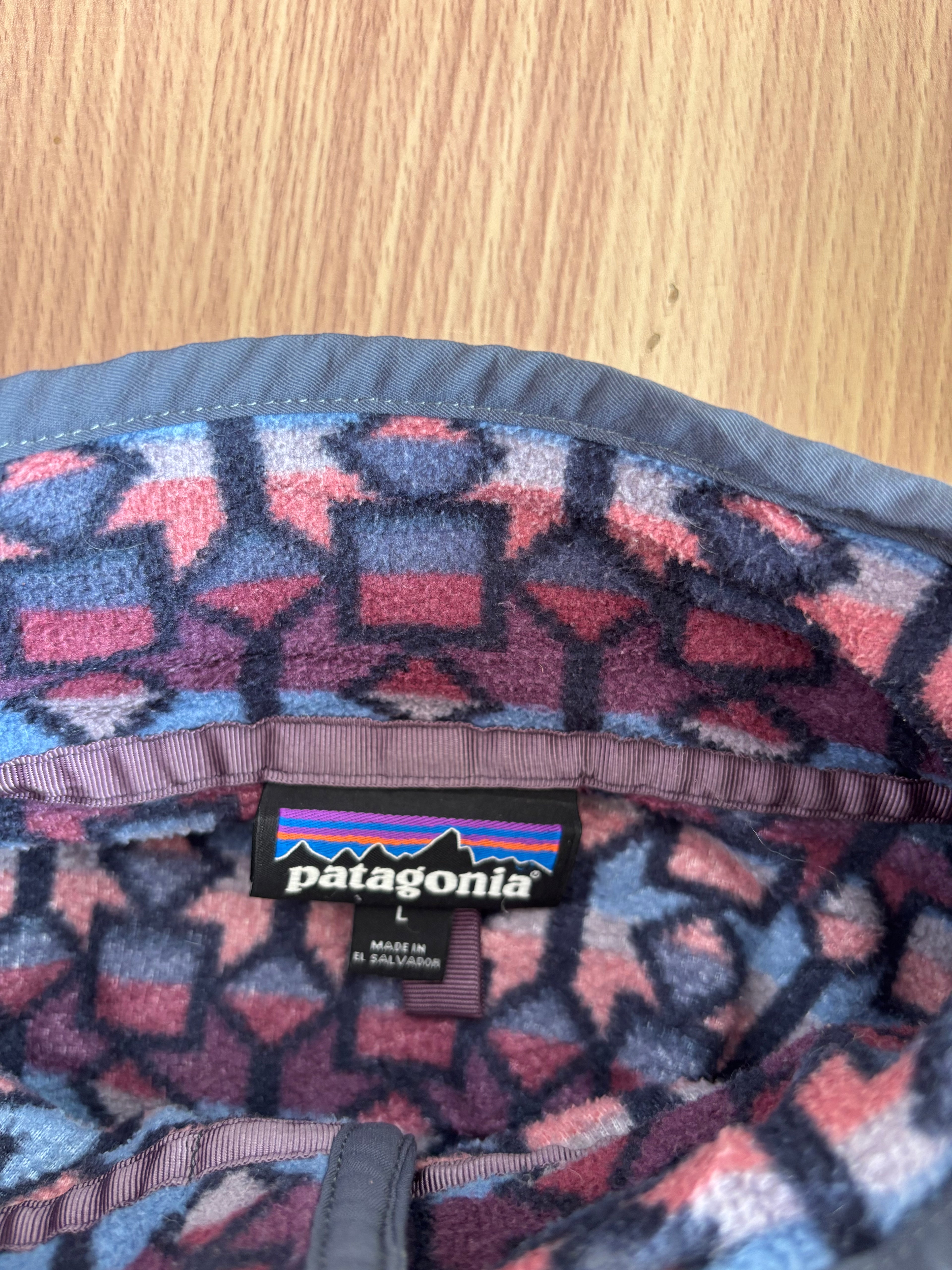 1995 Patagonia Abnormal print fleece