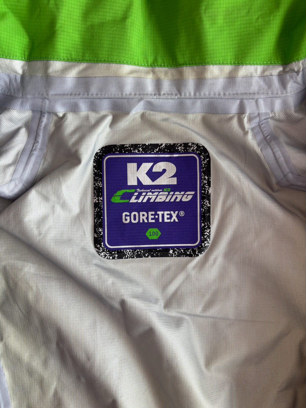 K2 climbing goretex performance shell (S)