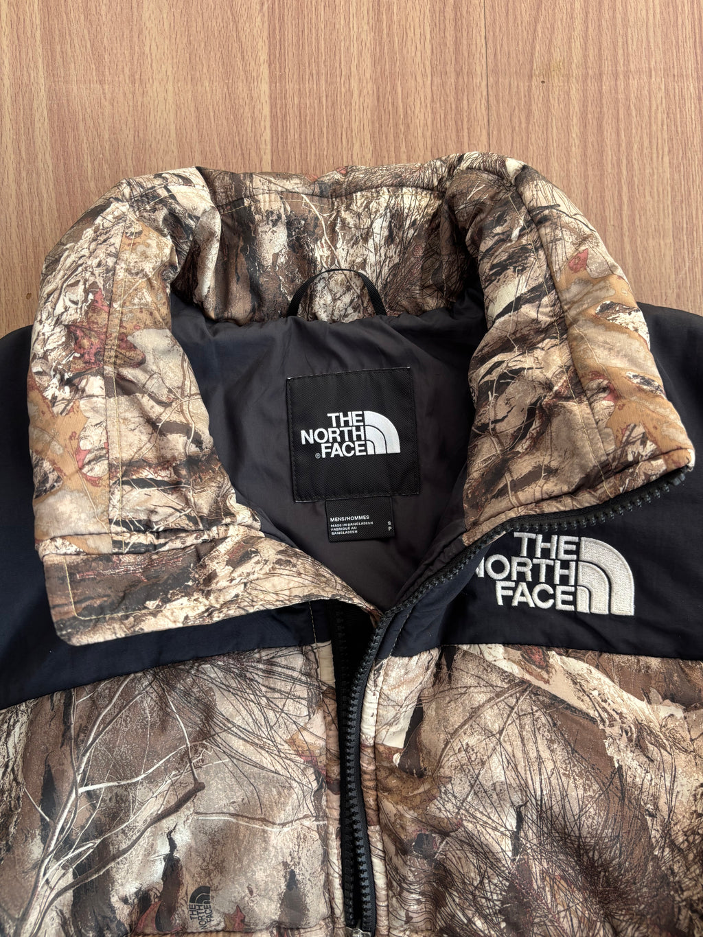 TNF Camouflage puffer