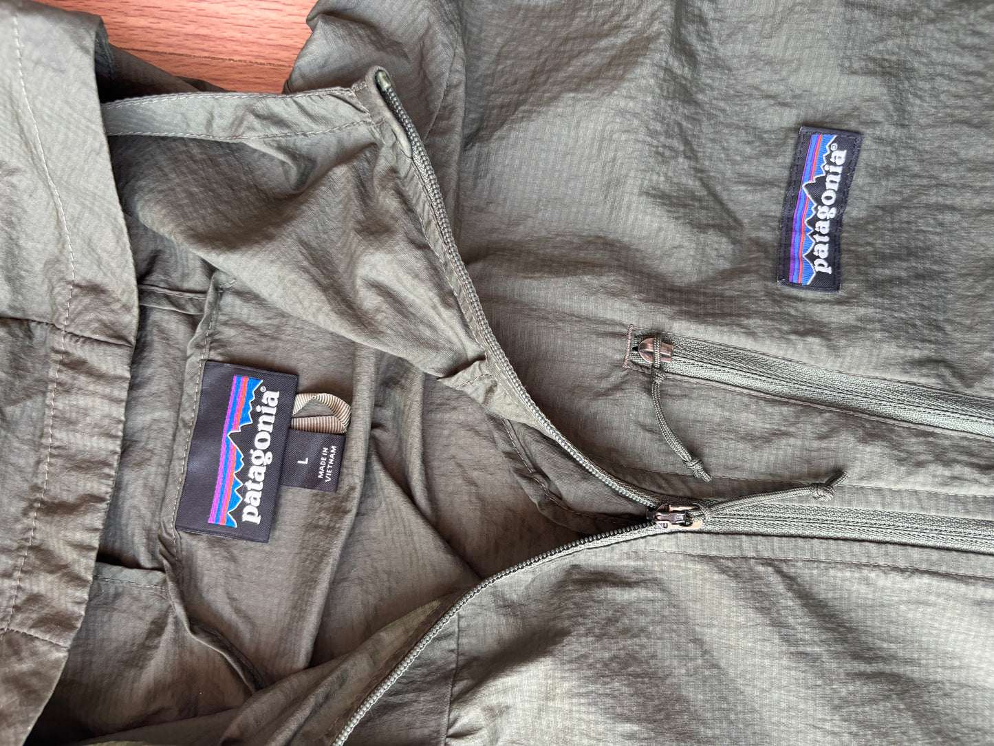 patagonia packable shell