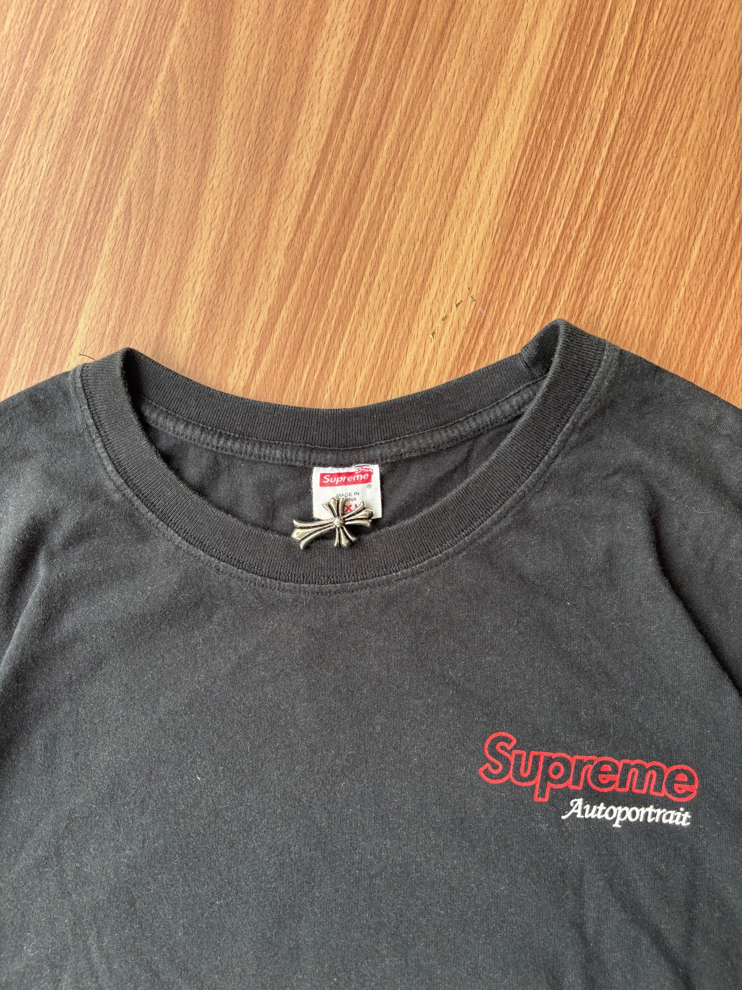 supreme auto portrait tee
