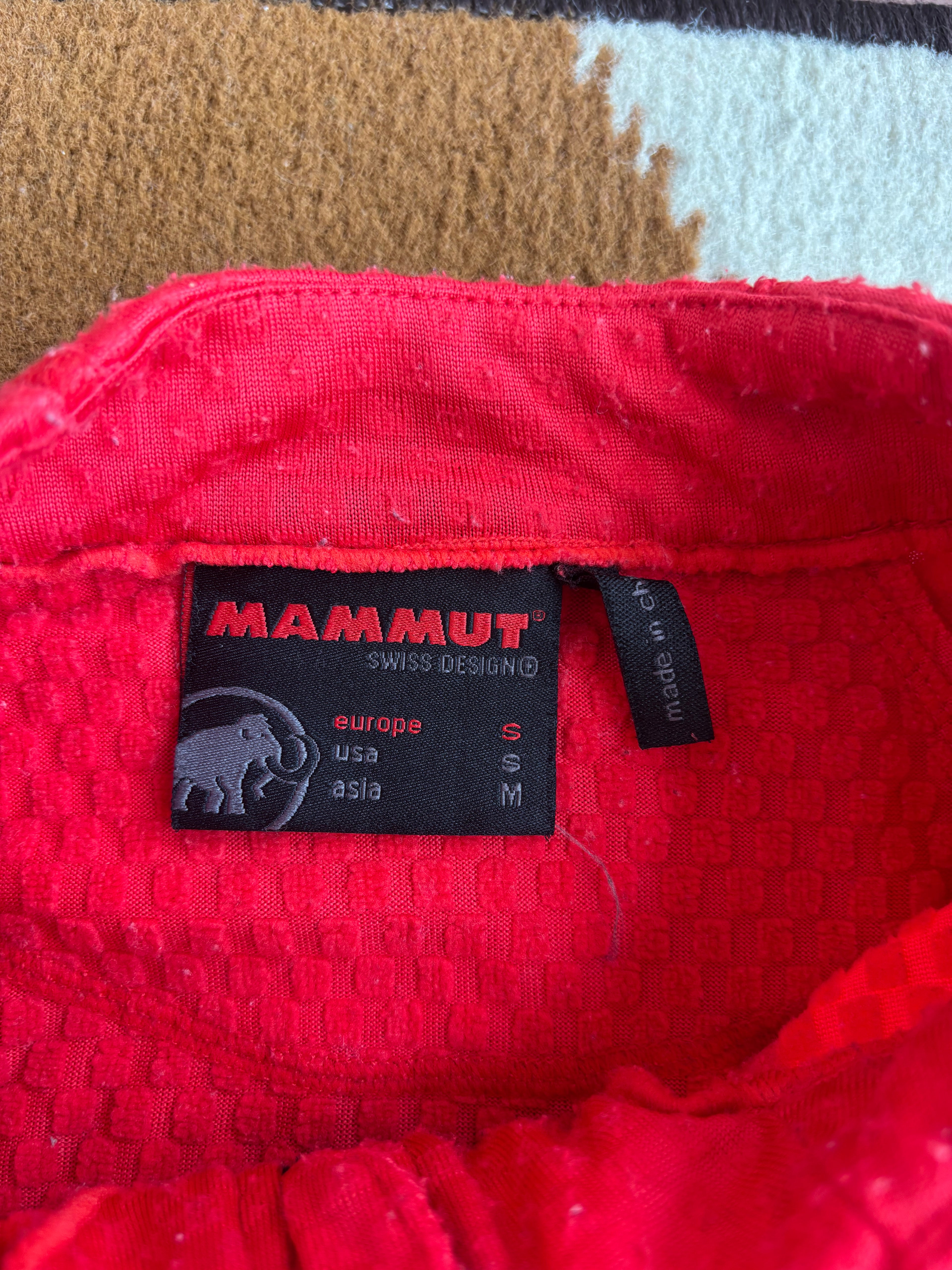 Mammut polartec base layer/ tee (S)