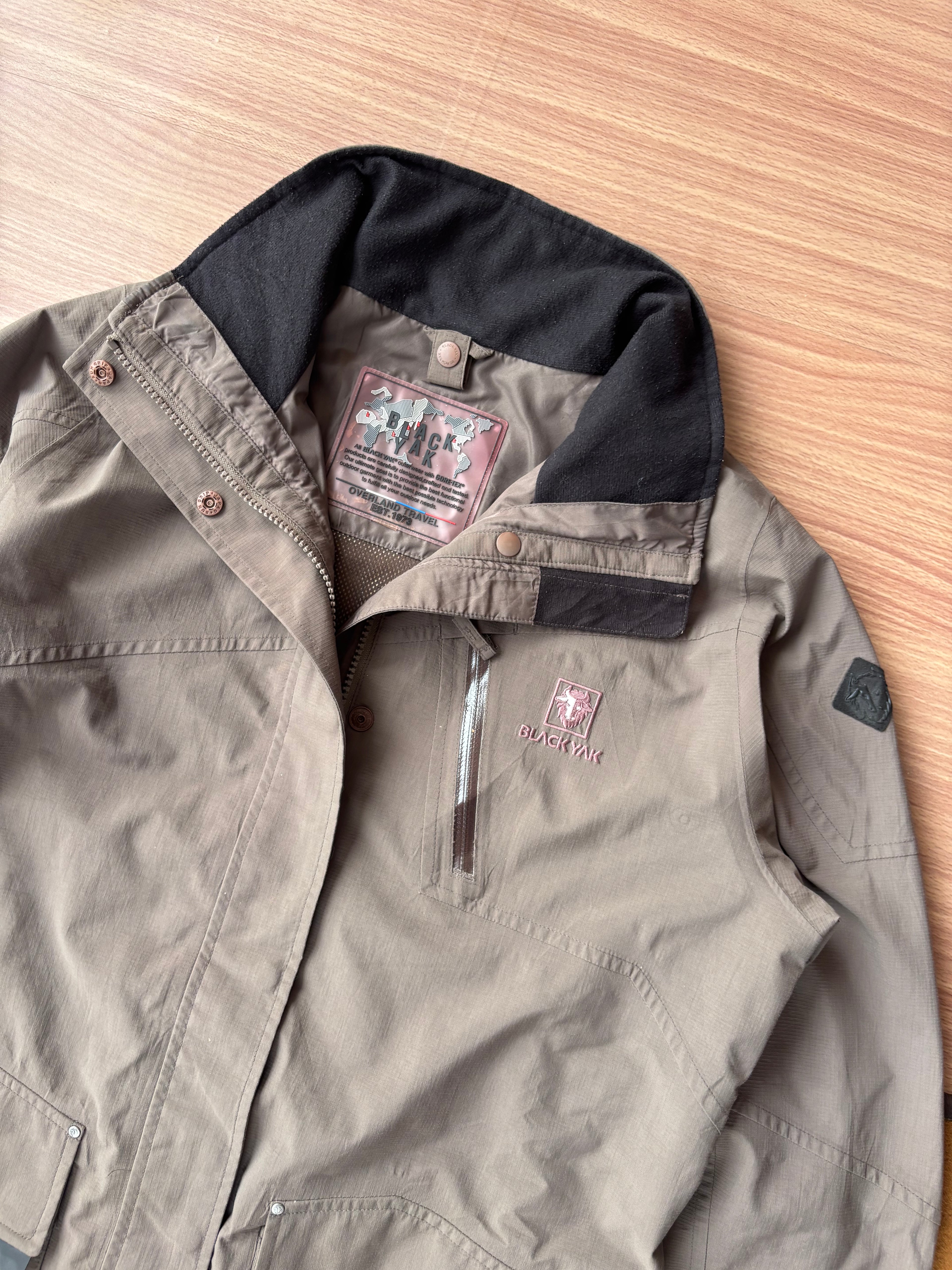 BlackYak GoreTex Overland Travel Long Coat (S-M)