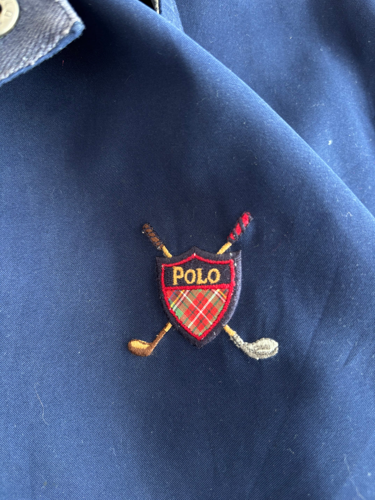 Polo Golf Snap Neck Windbreaker (L-XL)