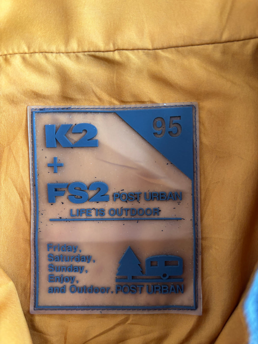 K2 x FS2 gore post urban jacket(M-L)