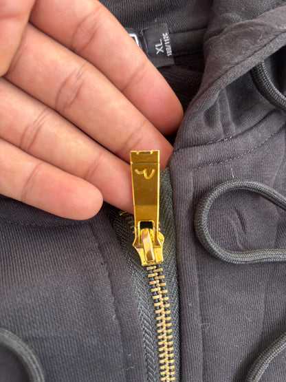 Authentic Evisu Kuro Gold Skull Rhinestone Bling