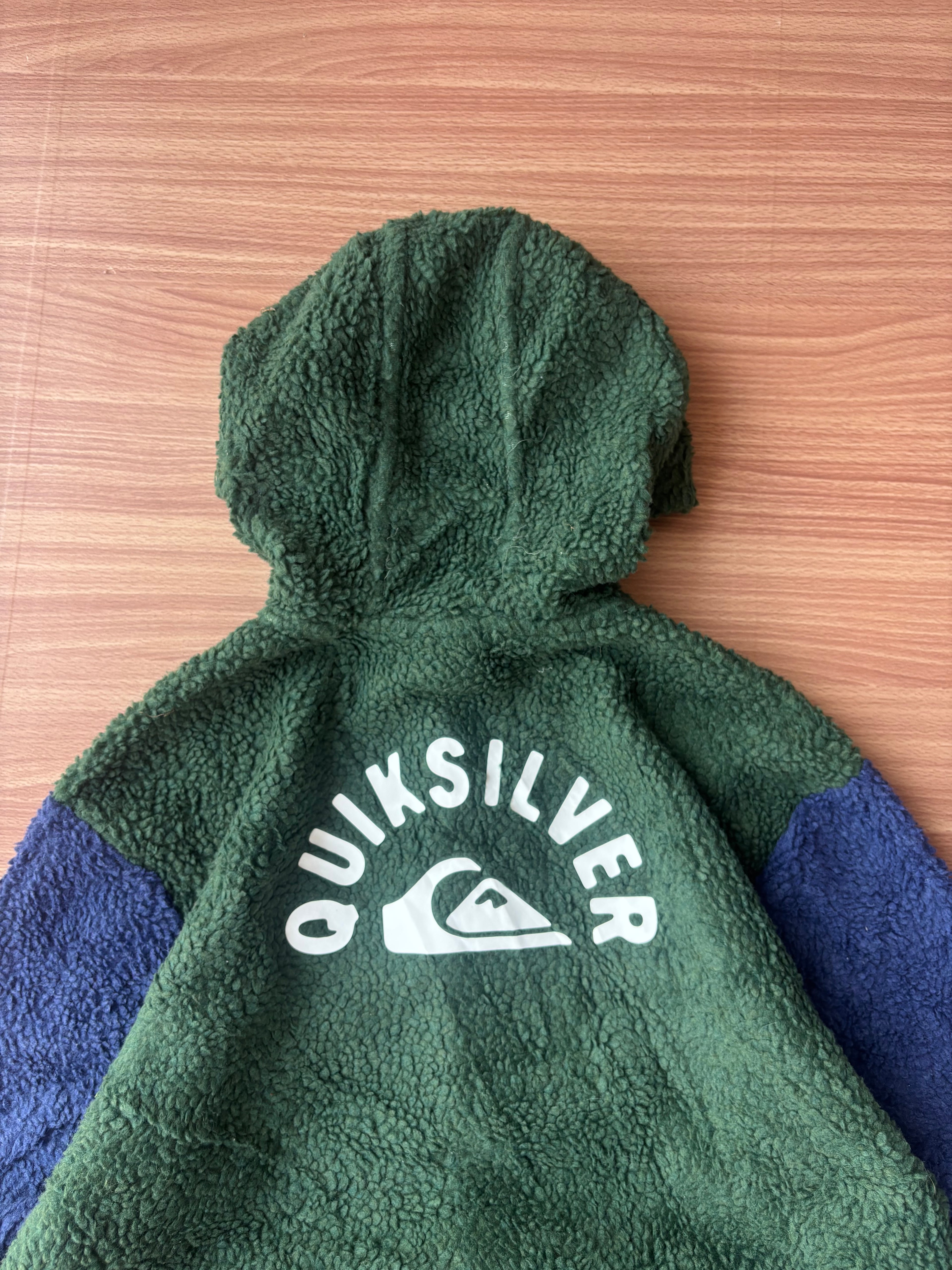 Quiksilver sherpa hood midlayer