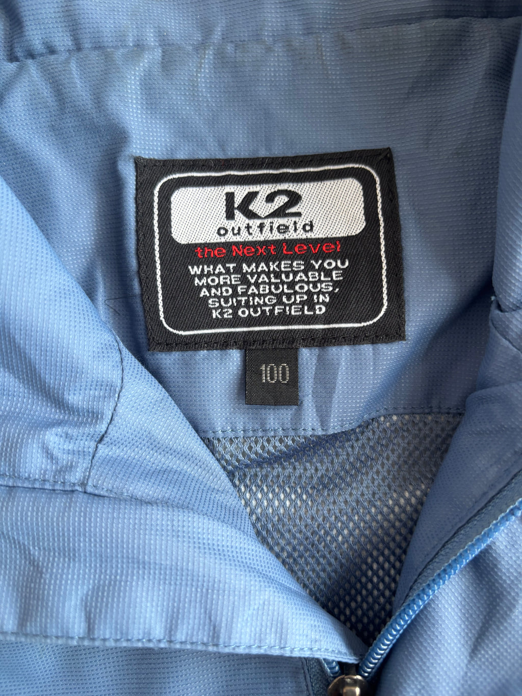 K2 outfield cooltex windbreaker (M)
