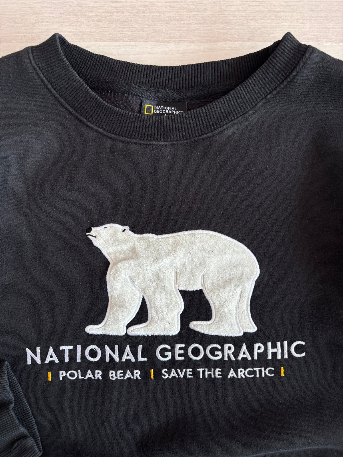 Nat Geo Polar bear sweatshirt (S)