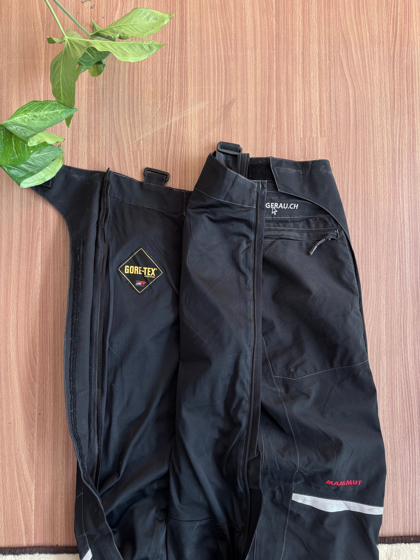 mammut goretex tear apart pants