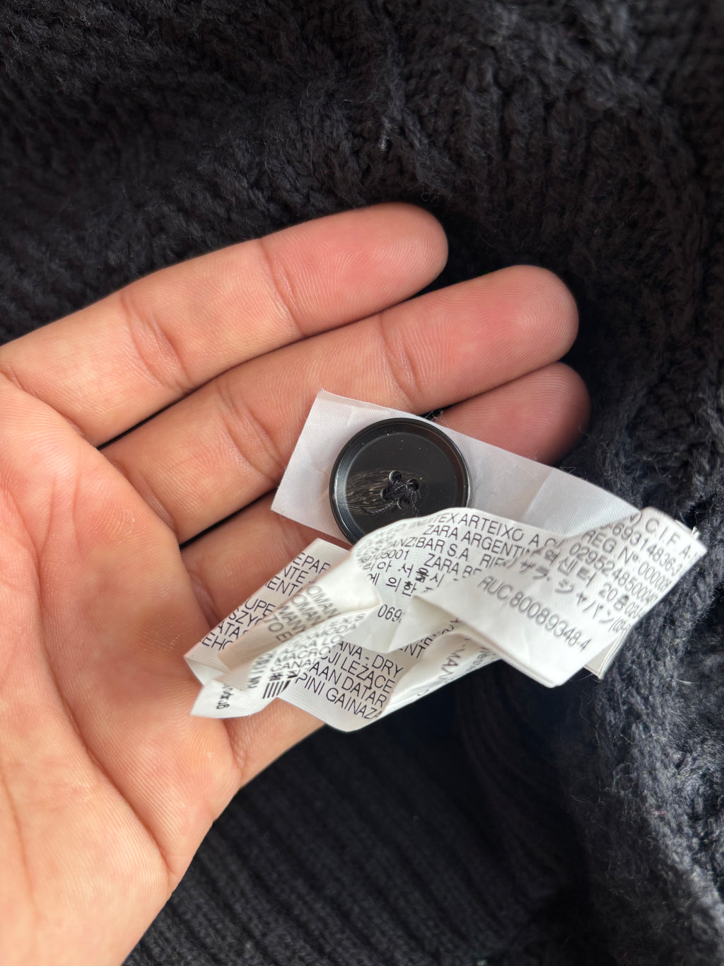 Zara knitwear (made in Romania) (M)
