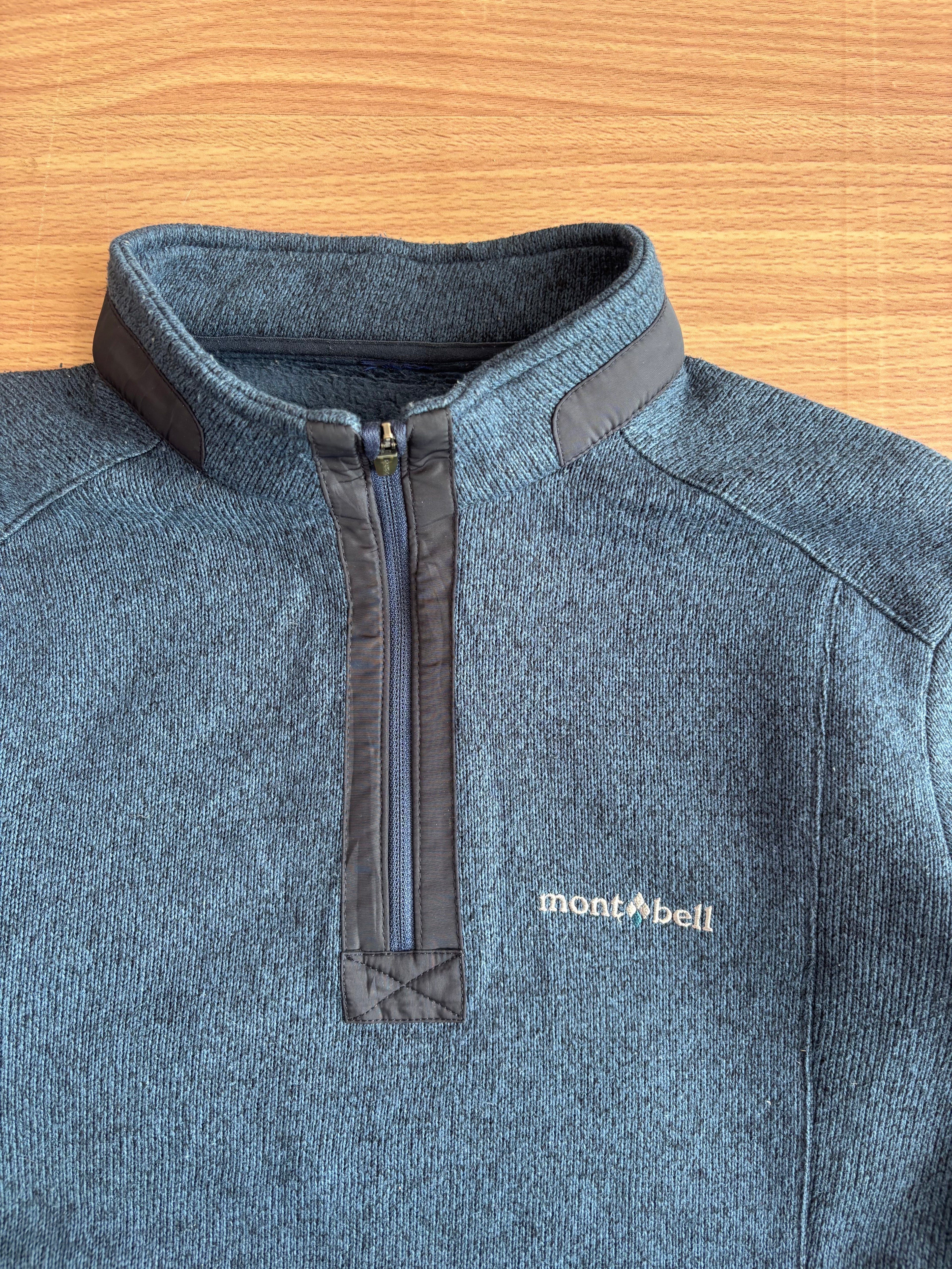 montbell quarter zip fleece (S)