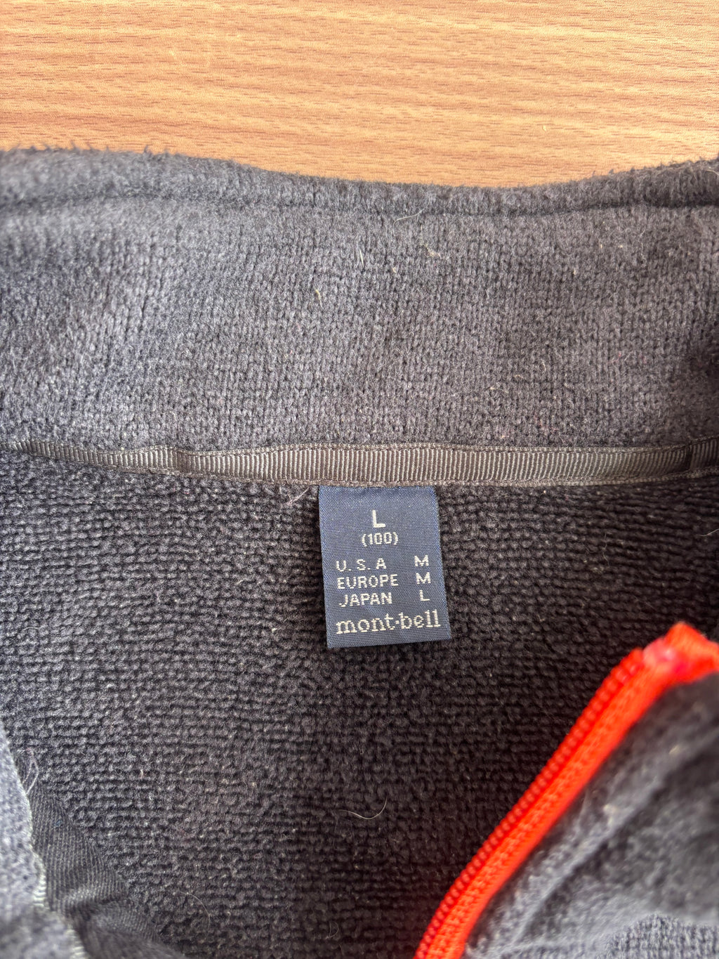 Montbell polartec fleece vest (M)