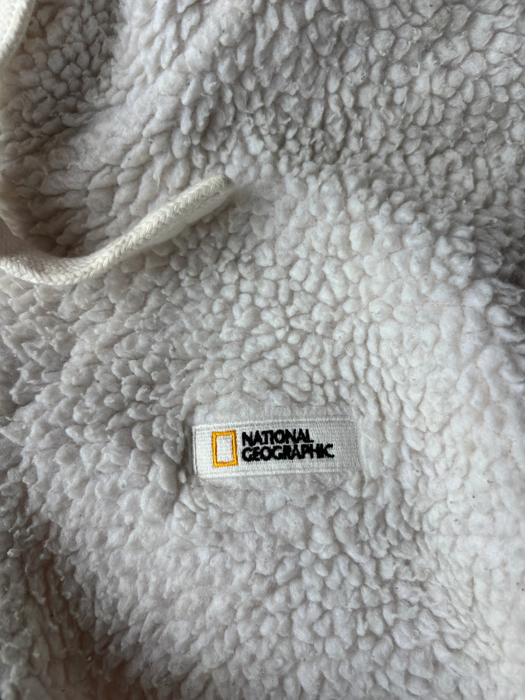 National Geographic fleece hoodie (M-L)