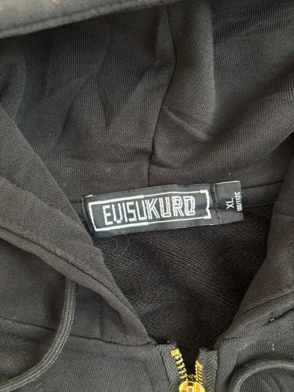 Authentic Evisu Kuro Gold Skull Rhinestone Bling