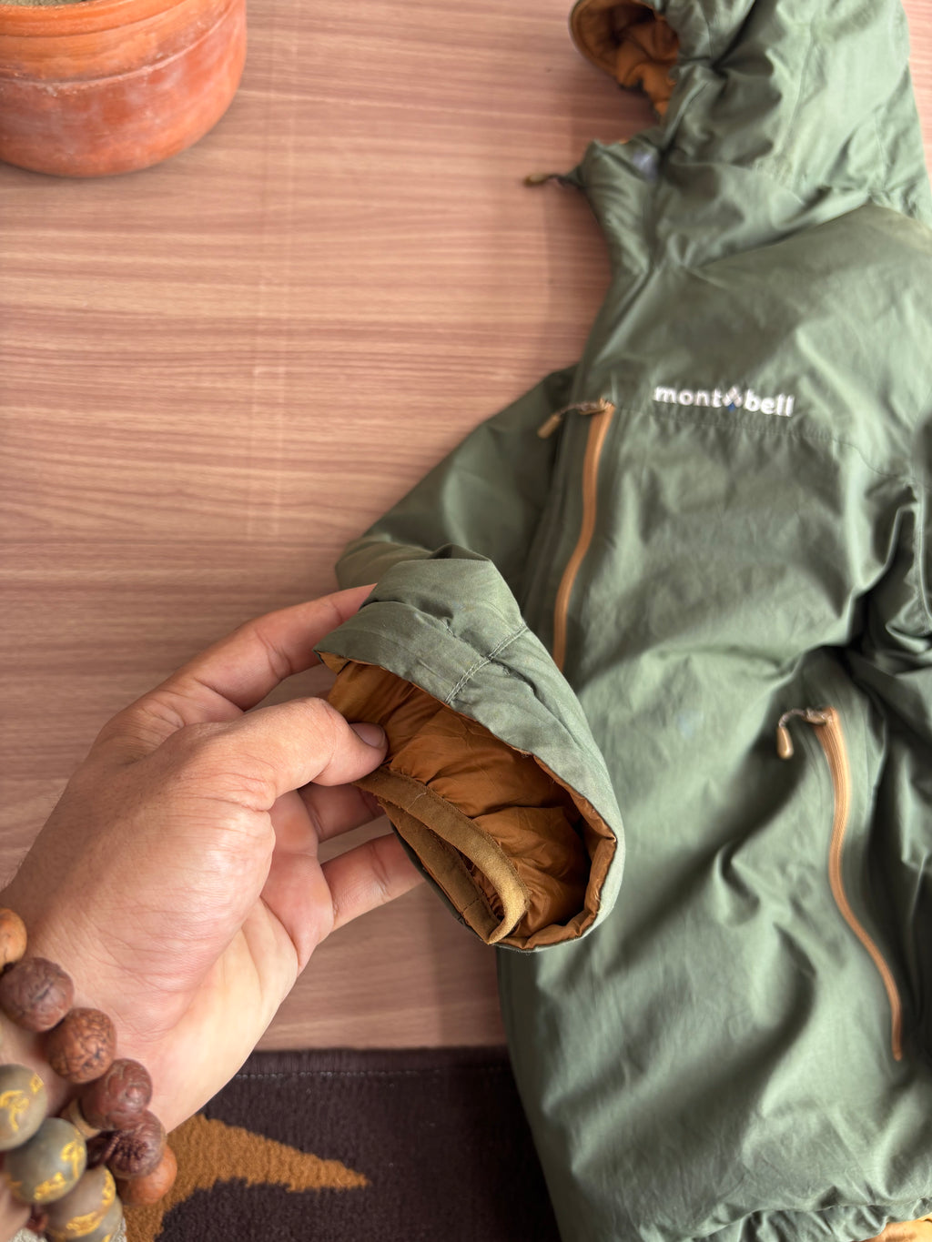 Montbell reversible down puffer (M)