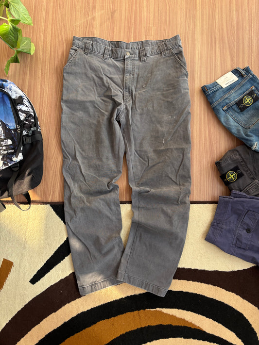 carhartt grey carpenter pants