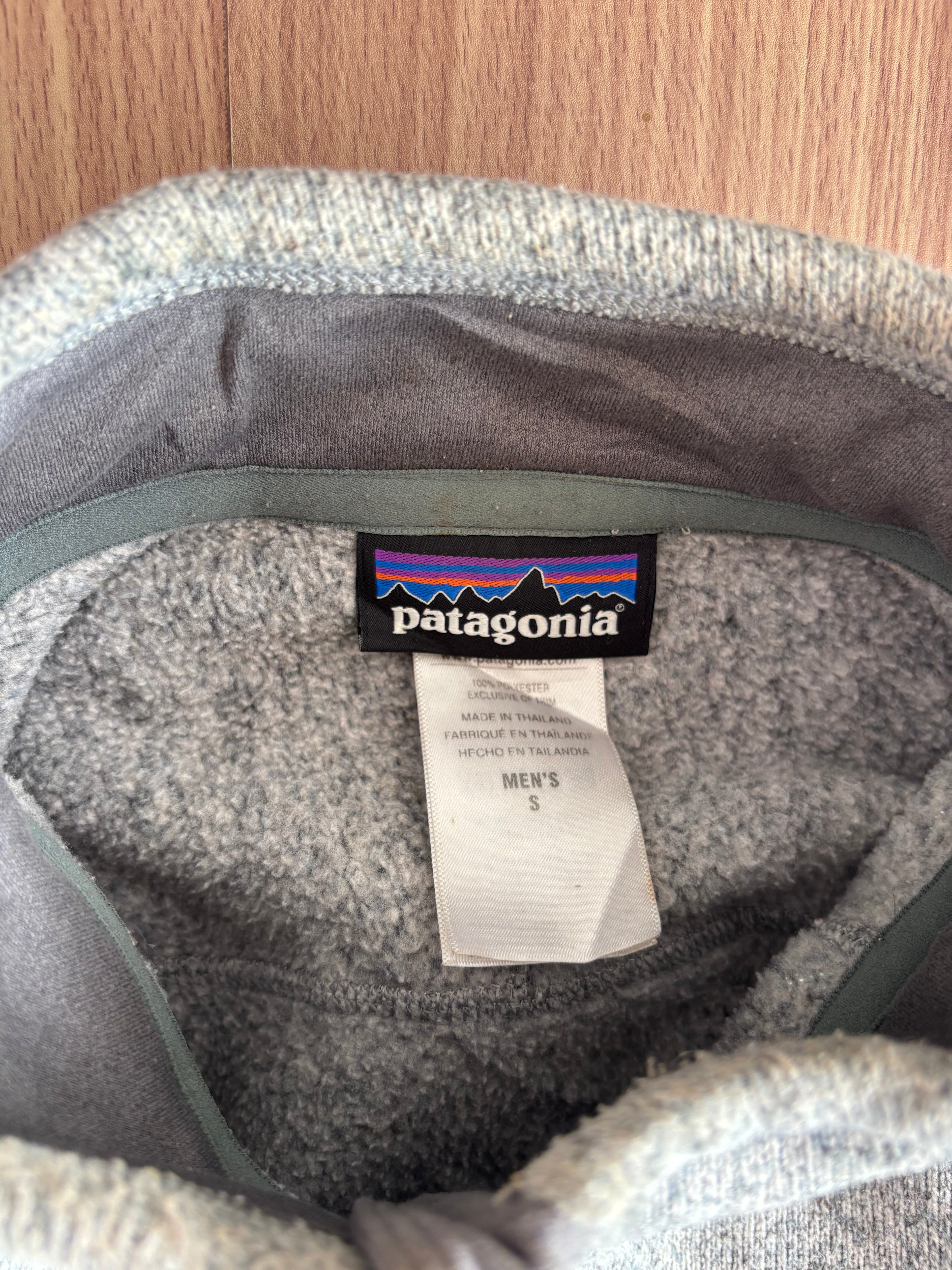 Patagonia better sweater fleece zipper