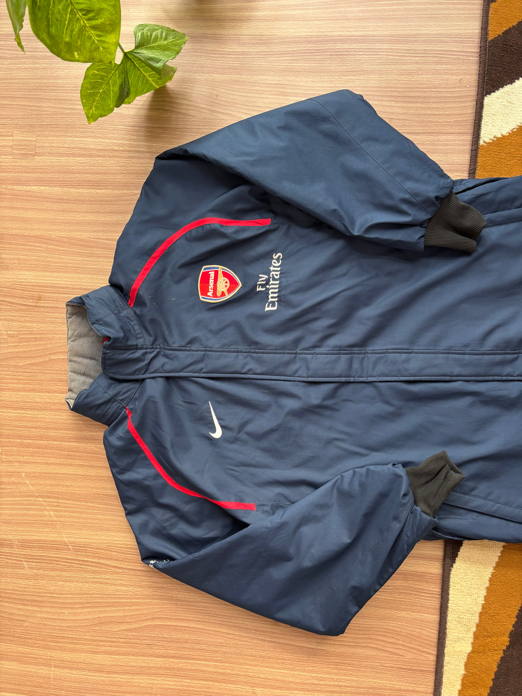 vtg Nike arsenal long coat