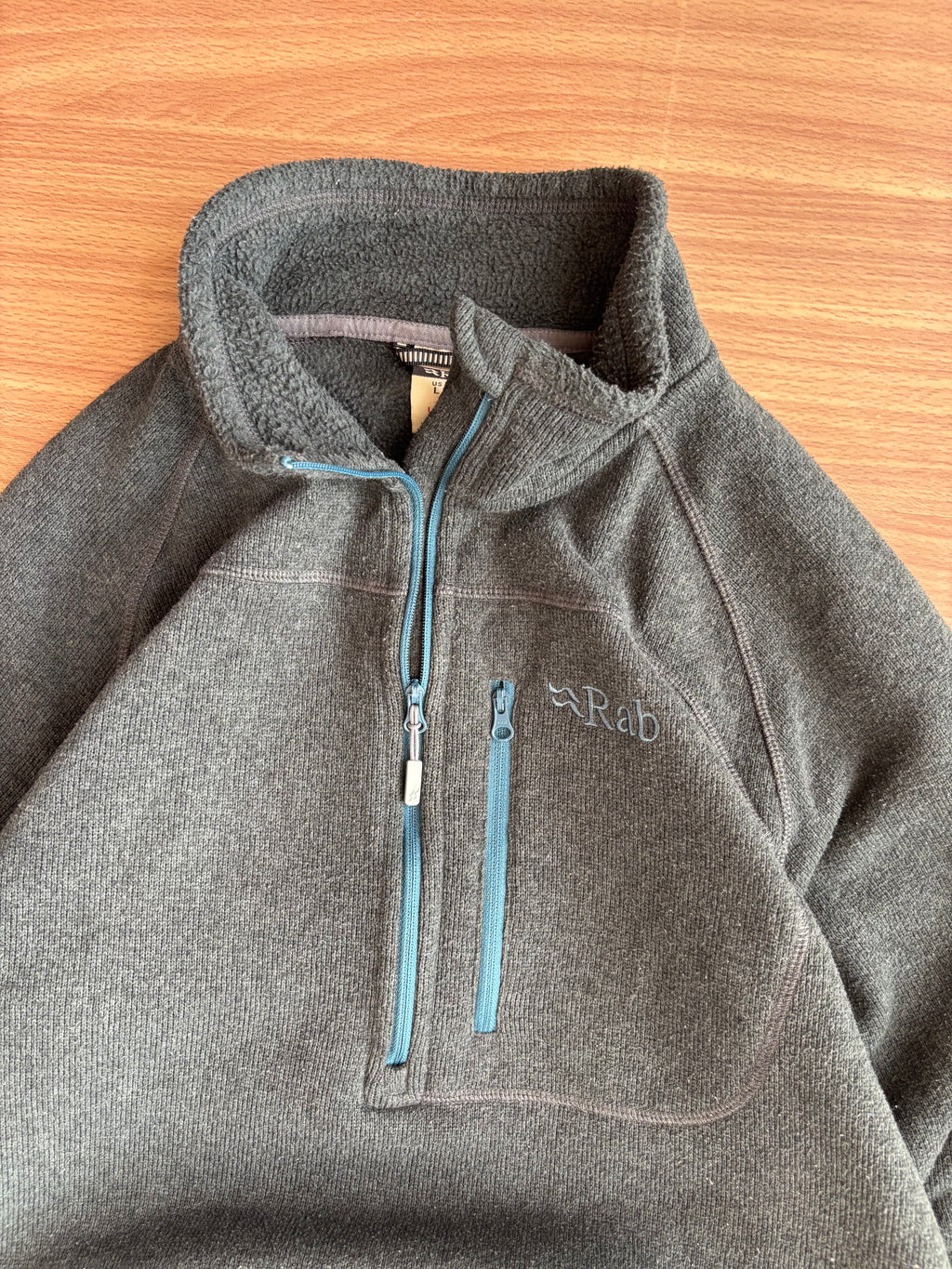 Rab quarter zipper fleece (M)