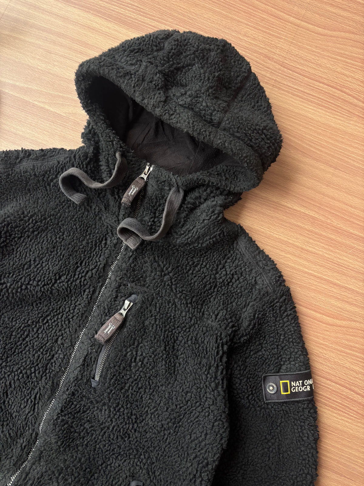 National Geographic heavy fleece hoodie (M)