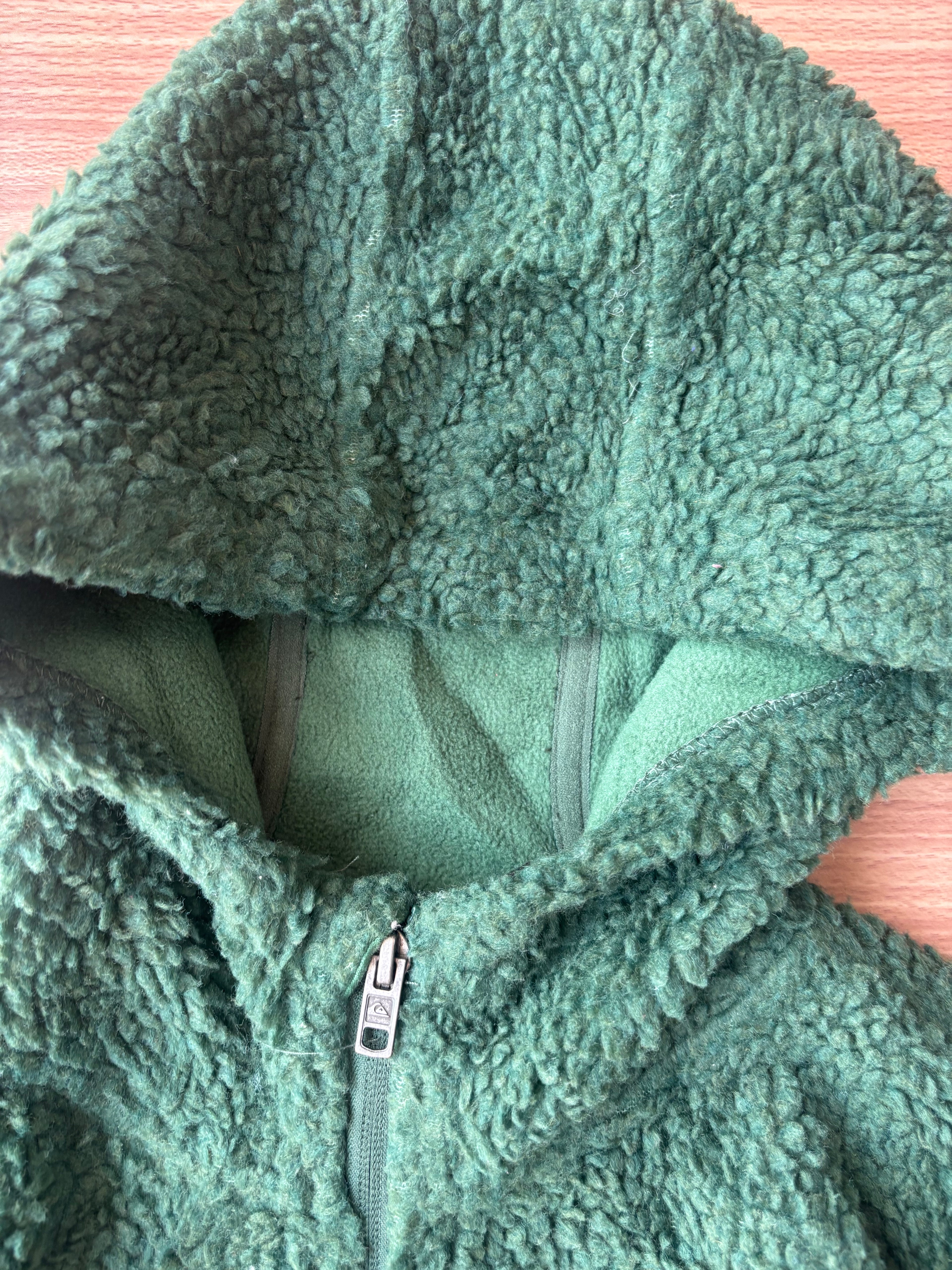Quiksilver sherpa hood midlayer