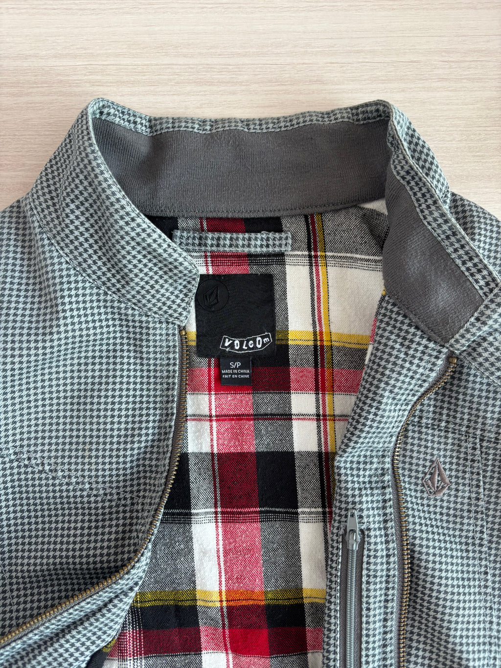 Volcom jacket flannel lined(M)