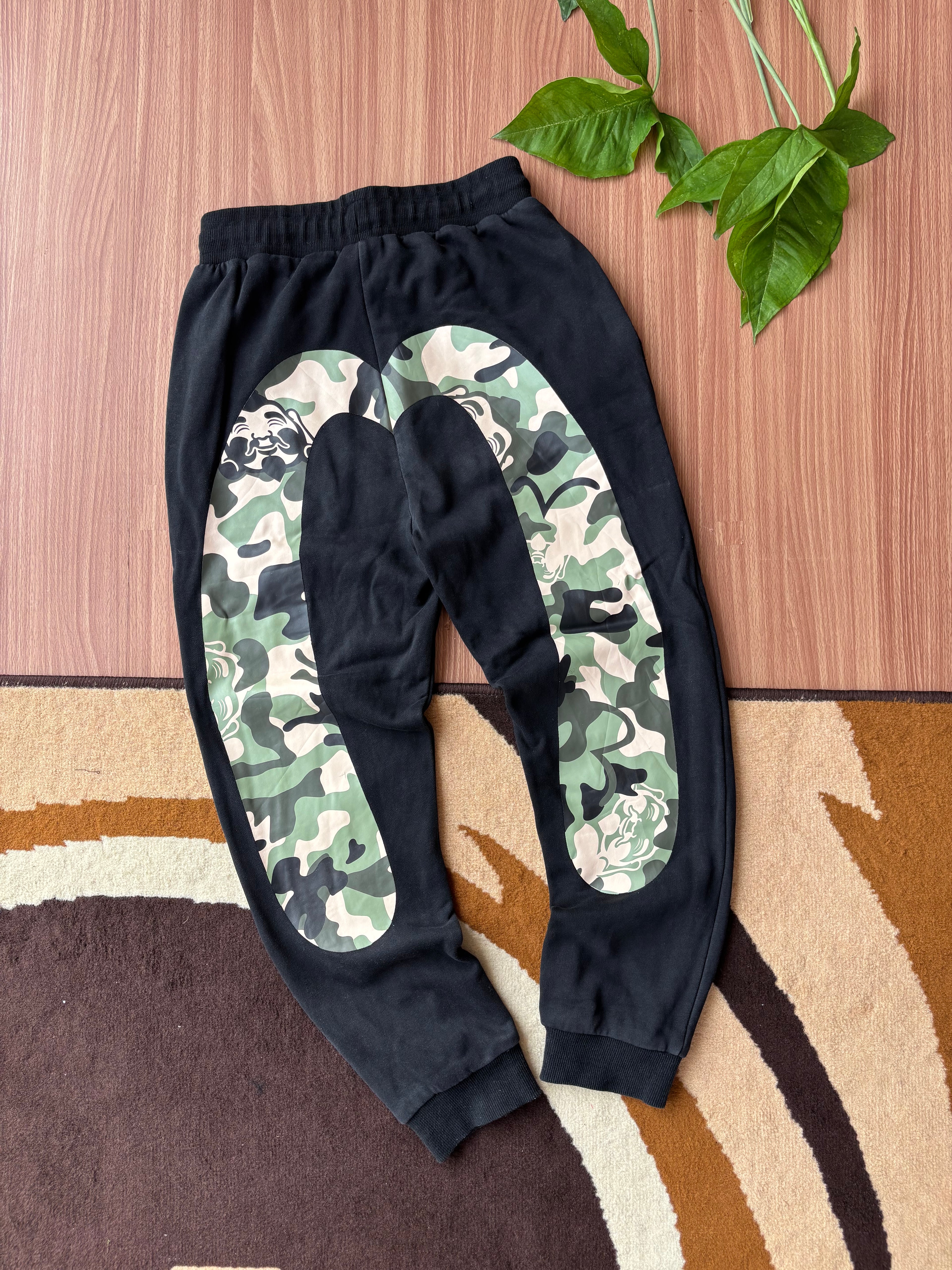 Evisu diacock sweatpants