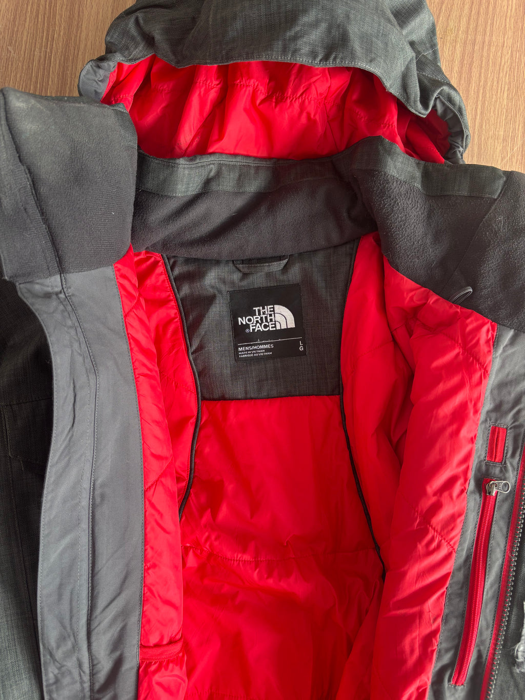 The north face hyVent technical shell