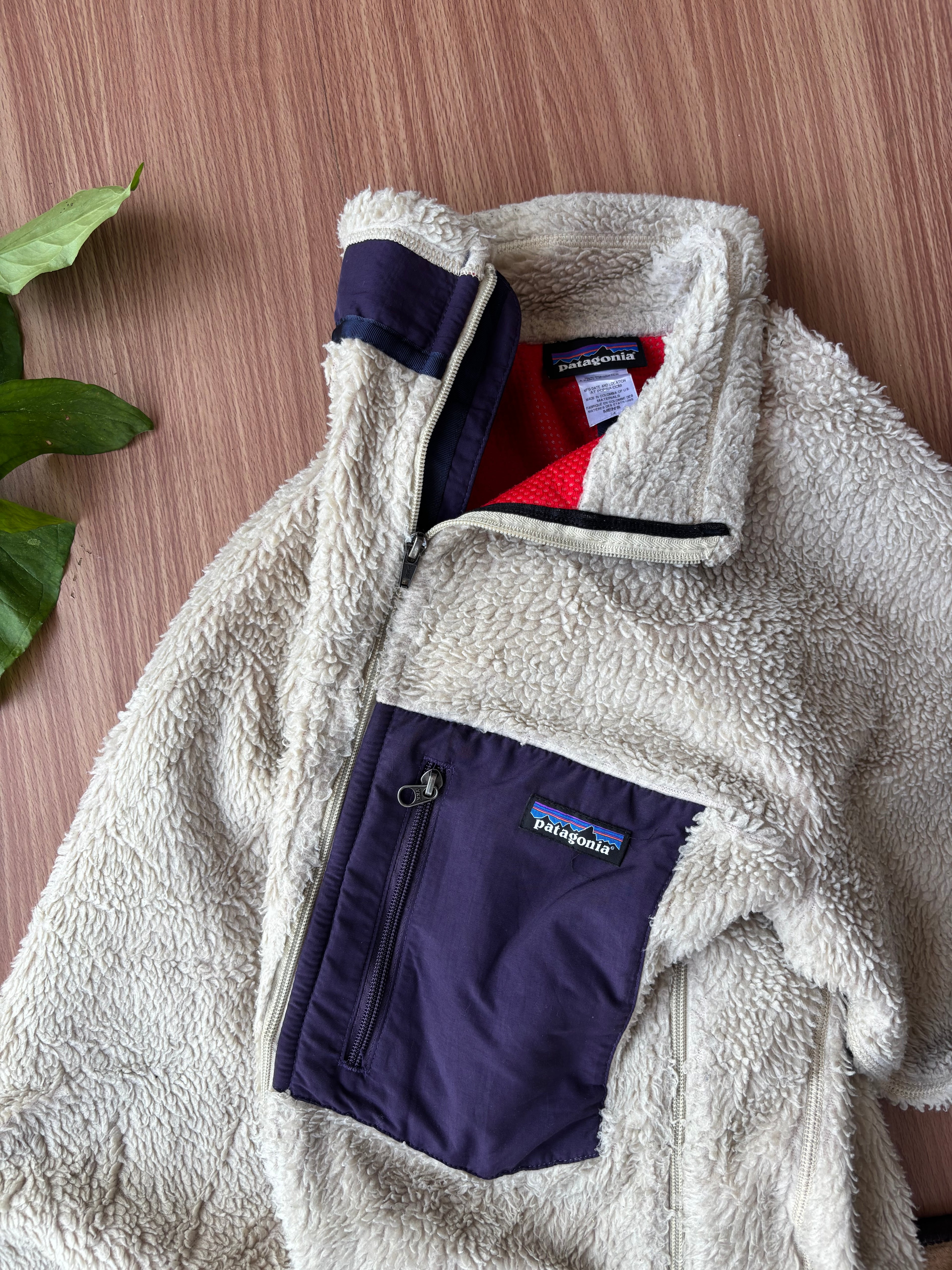 vintage patagonia zipper fleece