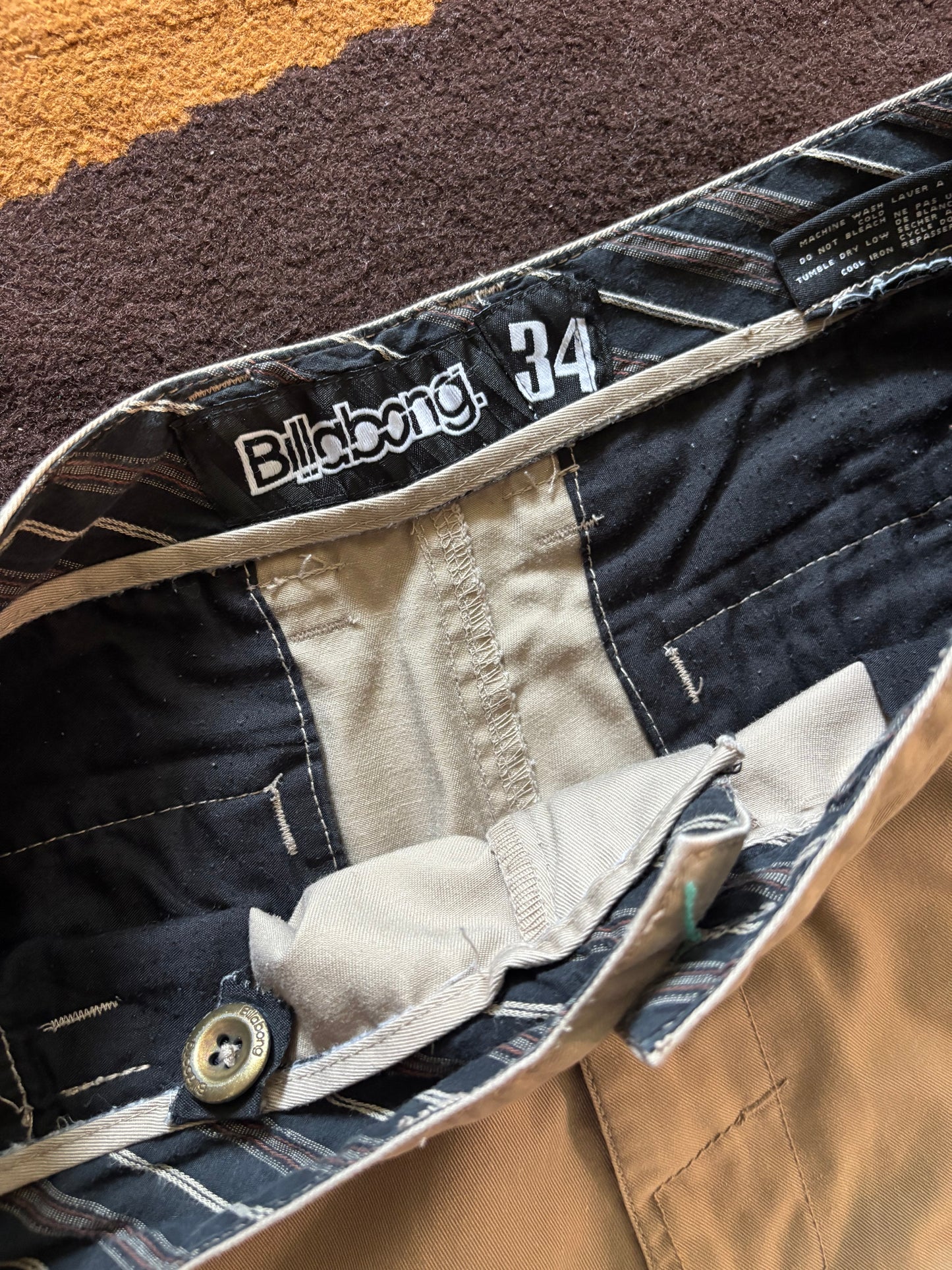 Billabong Khaki Shorts (34)
