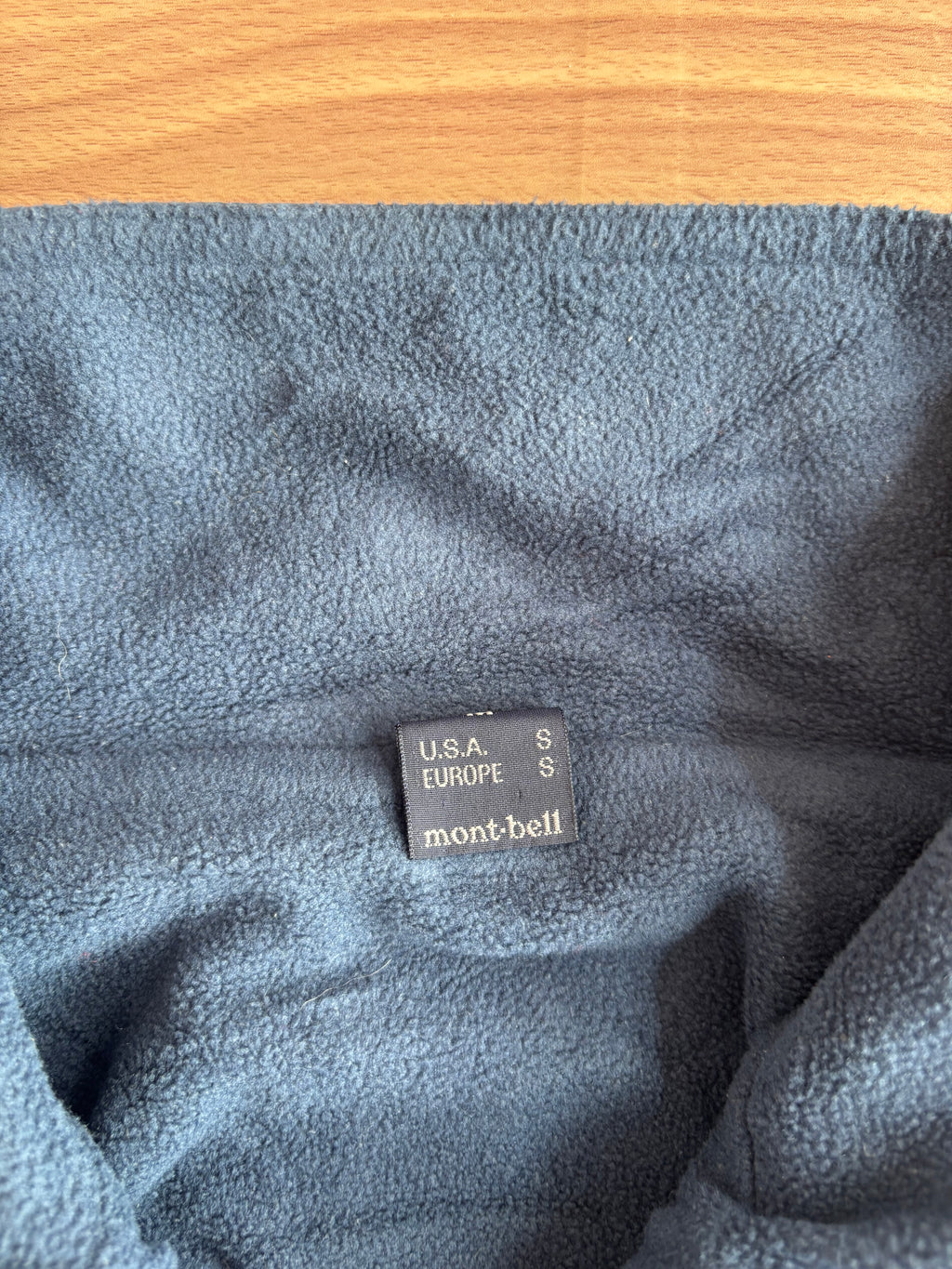 Vintage montbell fleece lined bomber (M-L)