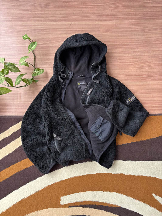 National Geographic heavy fleece hoodie (M)