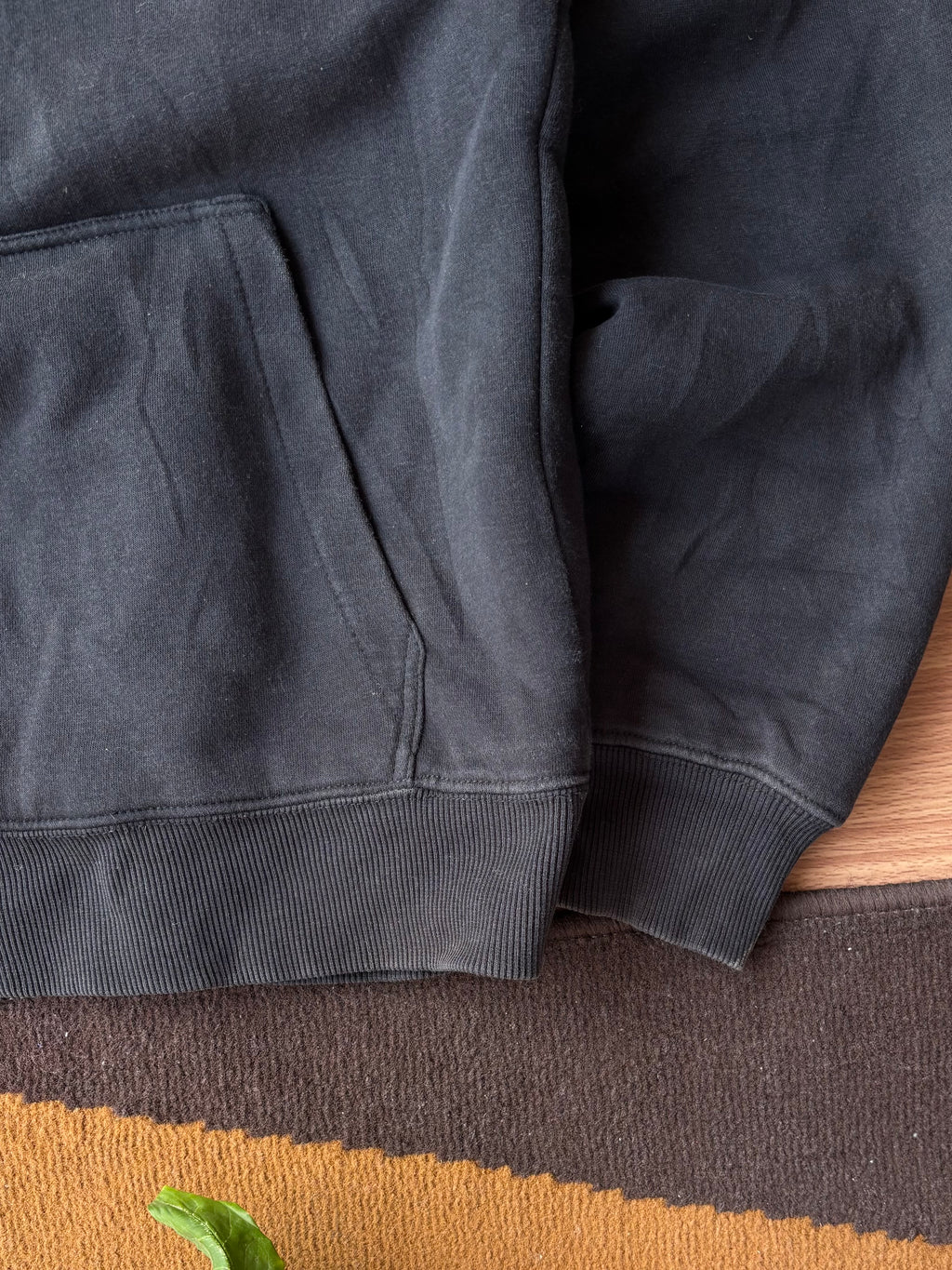Quiksilver heavy fleece lined hood