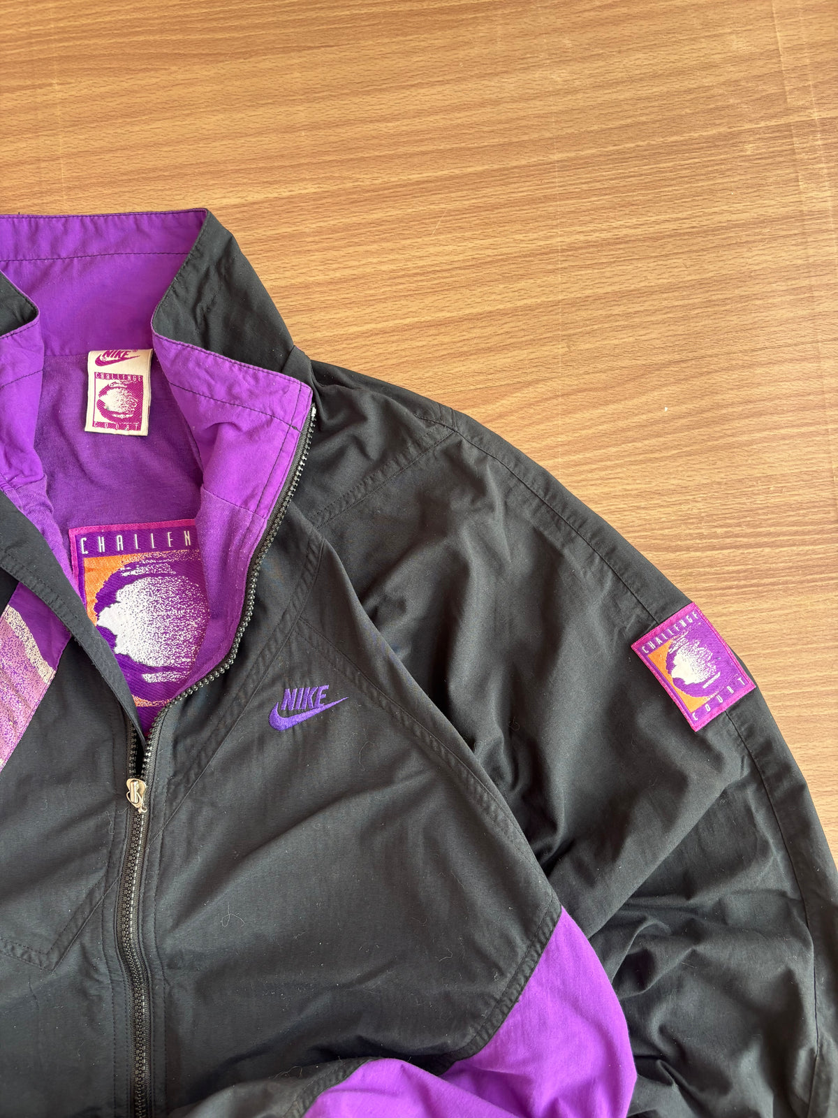 Vintage 1989 Nike "Challenge Court" Track Jacket