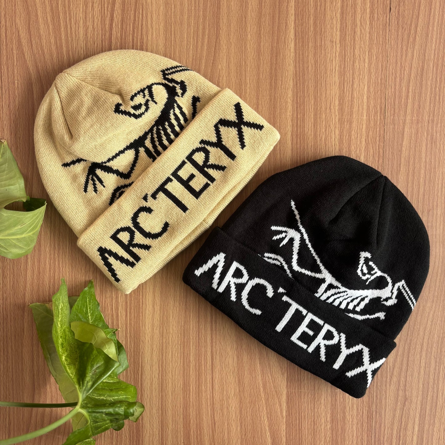 Arcteryx spell-out beanie