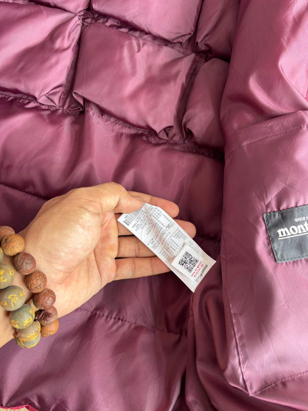 Montbell 3D down parka (S)