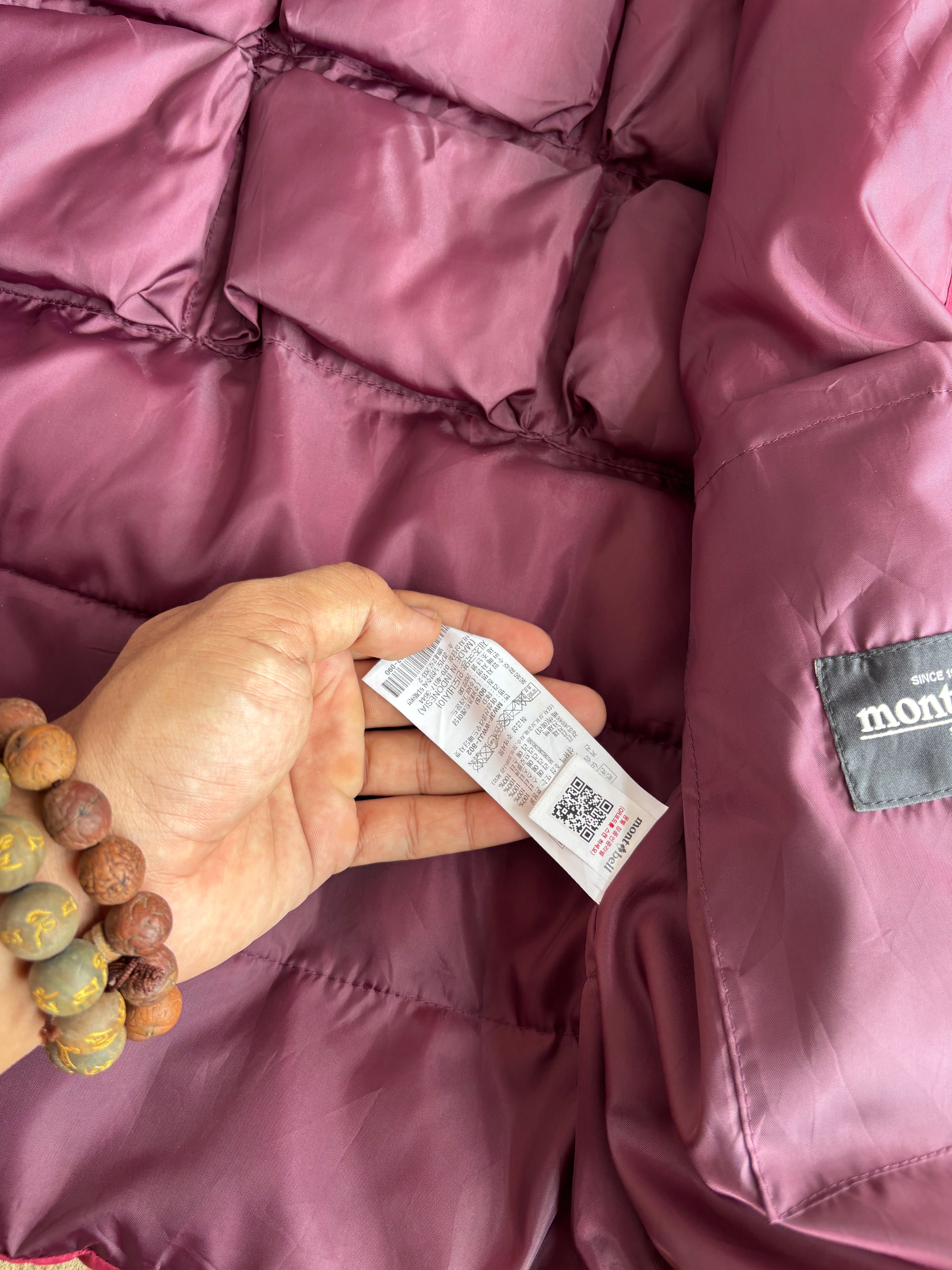 Montbell 3D down parka (S)